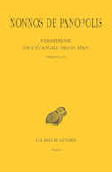 Paraphrase de l'Évangile selon Jean, t. 01